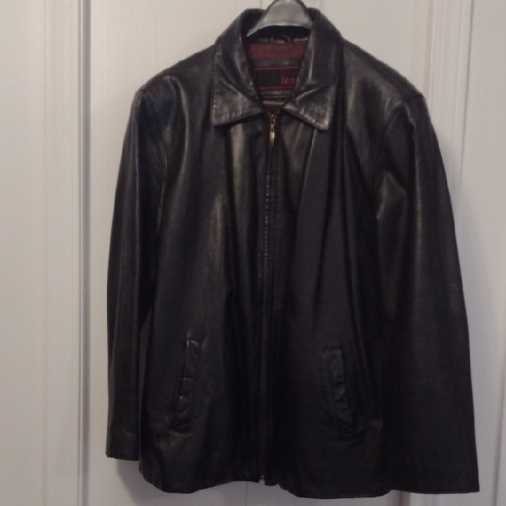 Vintage Unisex Leather Jacket Ptp 22 "